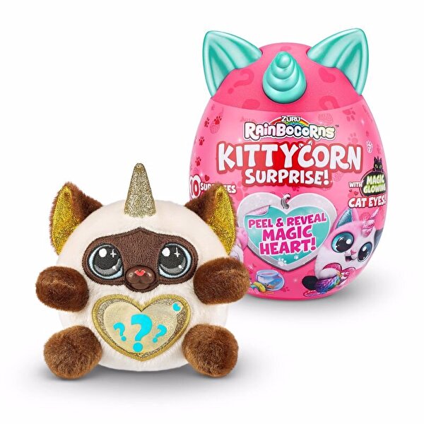 Rainbocorns Kittycorn Mini Sürpriz Yeşil Kedi Kulaklı