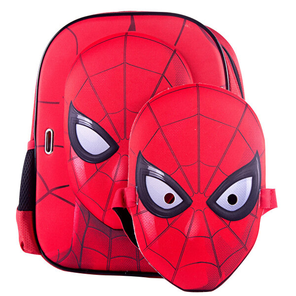 Spider Man Maskeli Anaokulu Çantası 88981