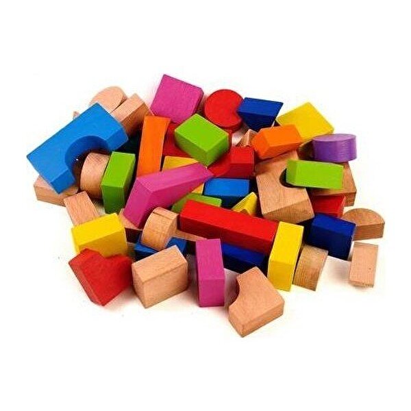 Bemi Ahşap Bloklar 39'lu Silindir Kutu