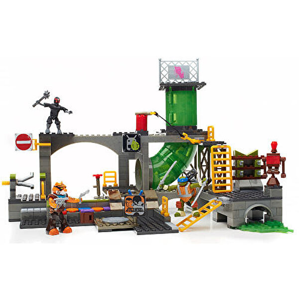 Mega Bloks TMNT Sewer Lair 342 Parça