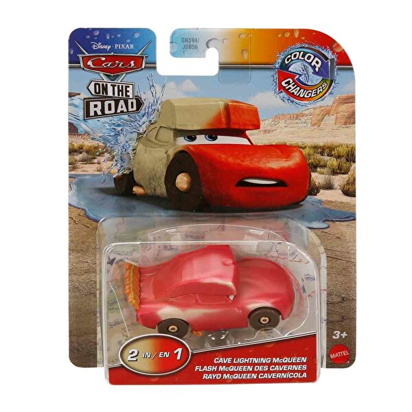 Cars Renk Değiştiren Araçlar Cave Lightning McQueen JHG32