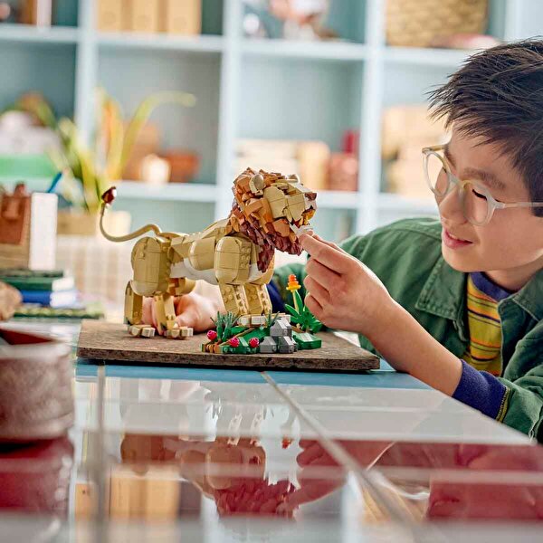 LEGO Creator 3’ü 1 Arada Vahşi Hayvanlar: Görkemli Aslan 31386
