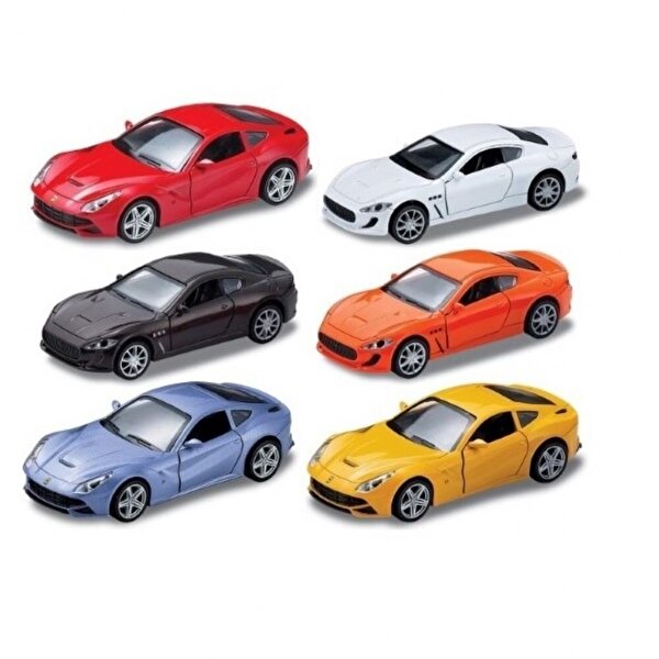Welly Die Cast Çekbırak Arabalar