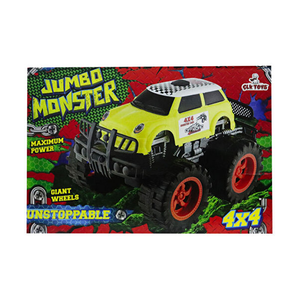 Jumbo Monster 4x4 Off Road Polis Arabası