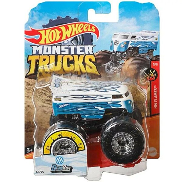 Hot Wheels Monster Trucks 1:64 Arabalar Dragbus GJD85