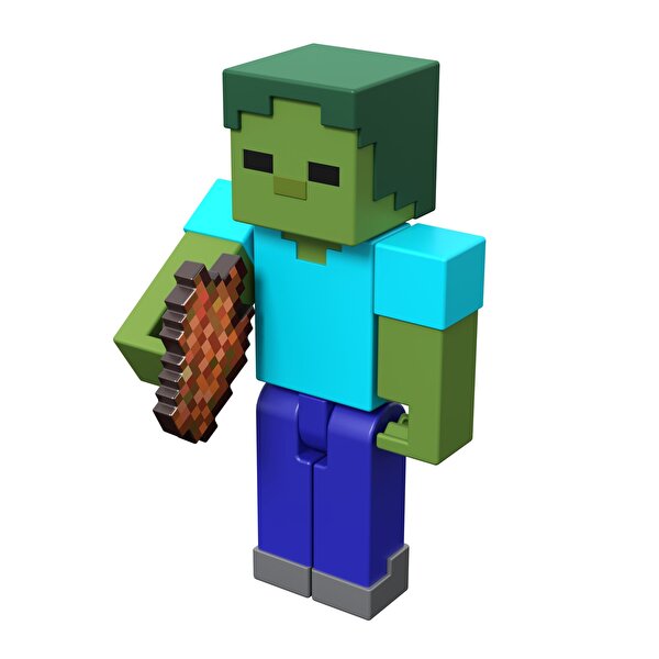 Minecraft Aksesuarlı Figürler Zombie GTP12
