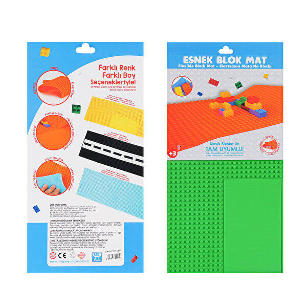 Esnek Blok Aktivite Zemin Yeşil