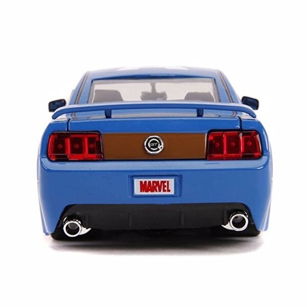 Marvel Captain America 2006 Ford Mustang Gt 1:24