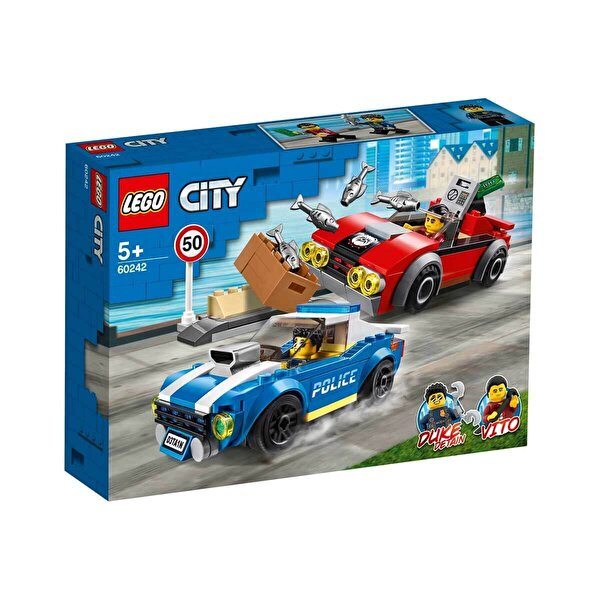 LEGO City Polis Otobanda Tutuklama 60242