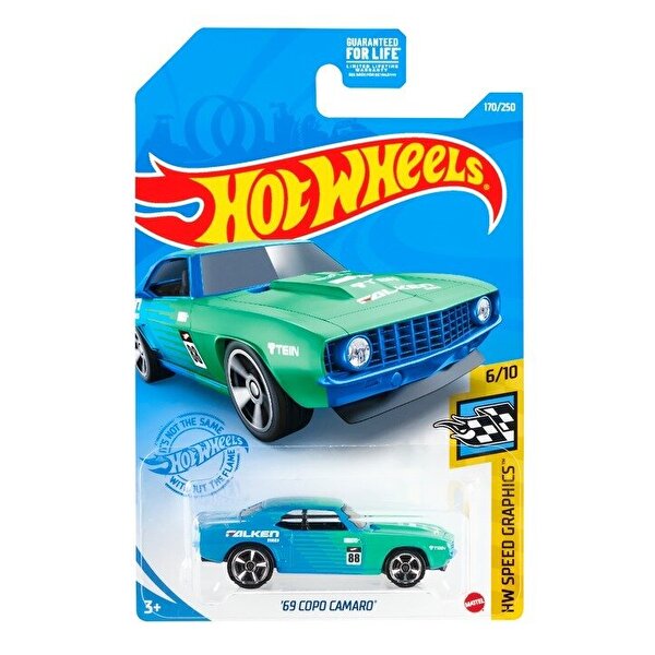Hot Wheels Tekli Araba 69 Camaro GRY44