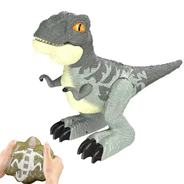 Pilli Buhar Üfleyen Dinazor Velociraptor