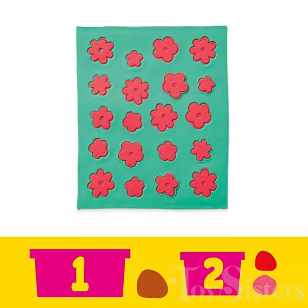 Play Doh Barbie Çiçekli ve Püsküllü Seti G1360