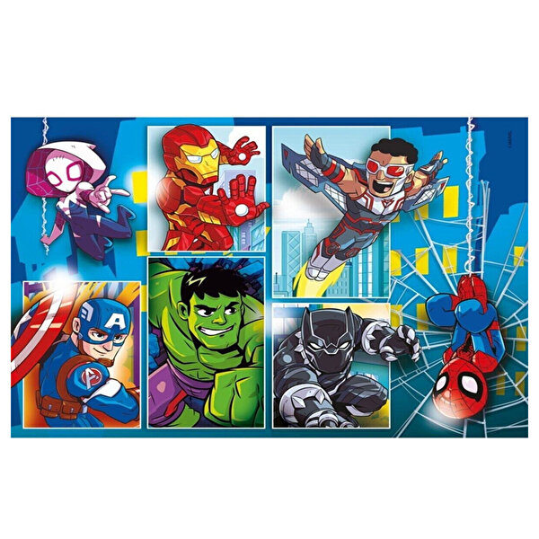 Clementonı Super Hero Puzzle 2x20 Parça
