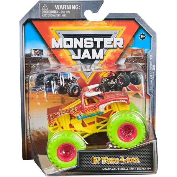 Monster Jam 1:64 El Toro Loco Beyaz Boynuz