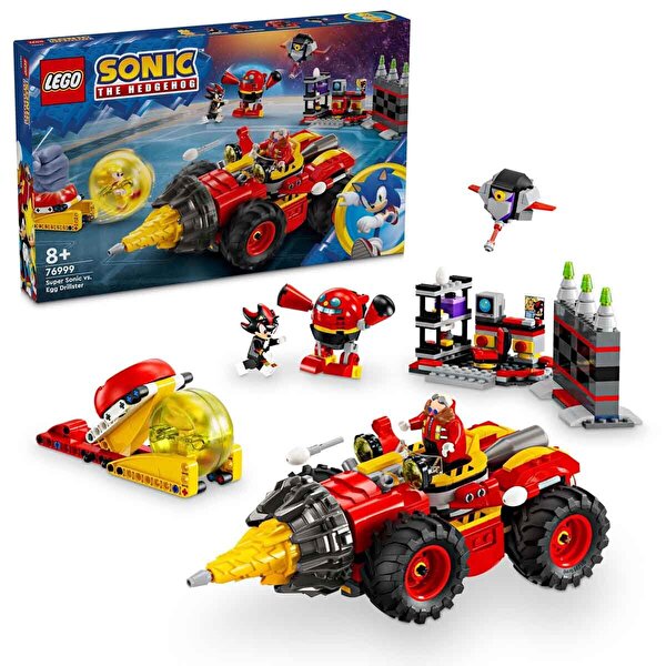 LEGO Super Sonic Egg Drillster’a Karşı 76999