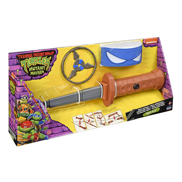 TMNT Maske ve Aksesuar Seti Katana Di Leonardo