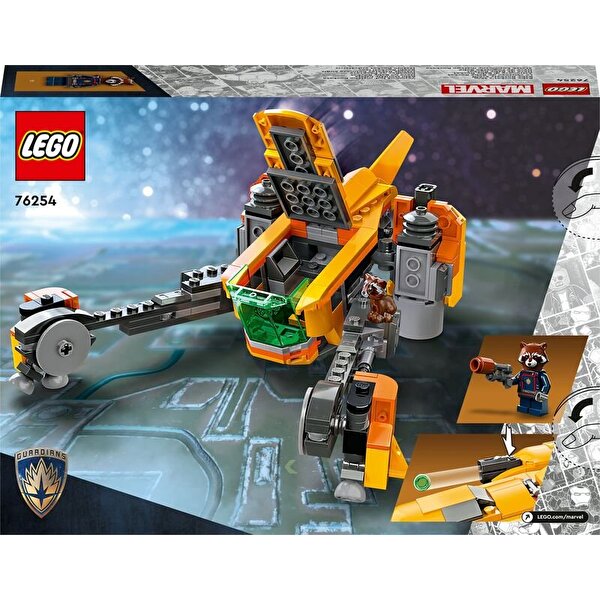 LEGO Marvel Bebek Rocket’in Gemisi 76254