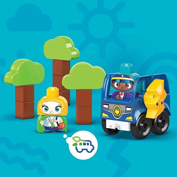 Mega Bloks Doğa Dostu Otobüs Seti HDX90