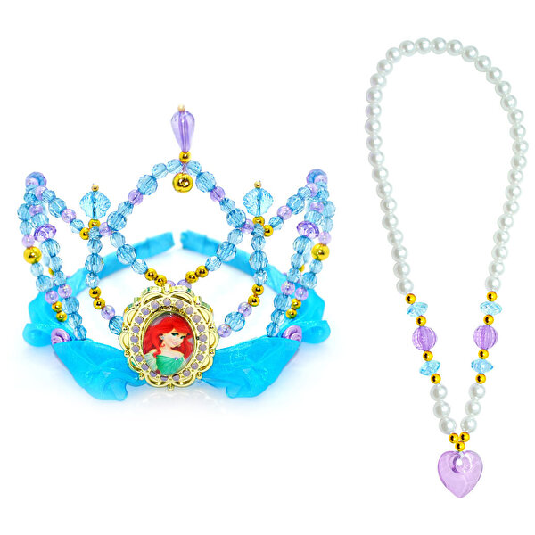 Disney Ariel Taç & Kolye Seti