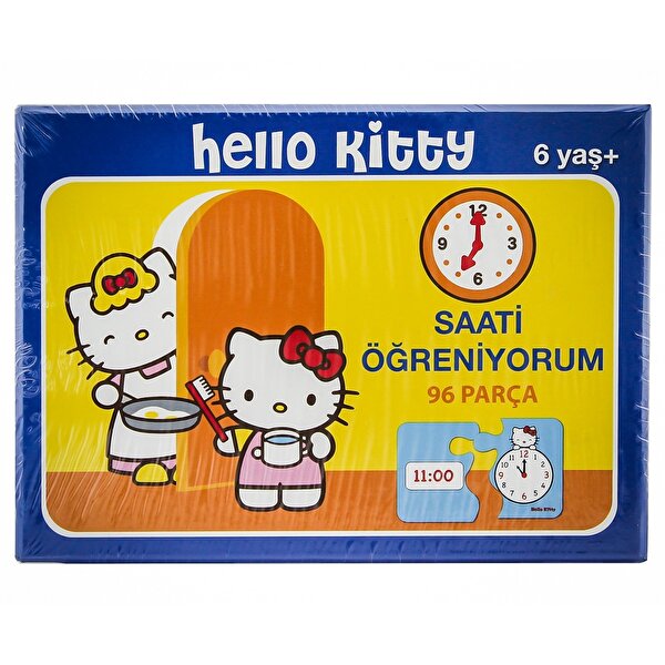 Hello Kitty Saatleri Öğreniyorum 96 Parça