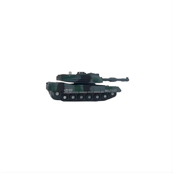 Die Cast Işıklı ve Sesli Sür Gitsin Savaş Tank Gri