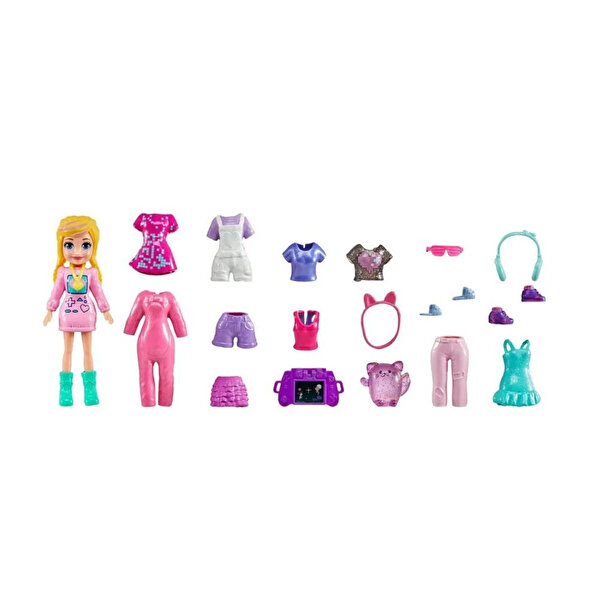 Polly Pocket Farklı Kombin Eğlencesi Oyun Setleri HRD60