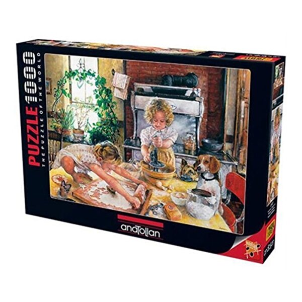 Anatolian Puzzle 1000 Parça Kurabiye Yapıyoruz