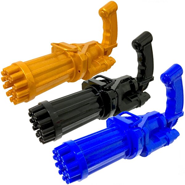 Minigun Büyük Balon Tabancası Sarı
