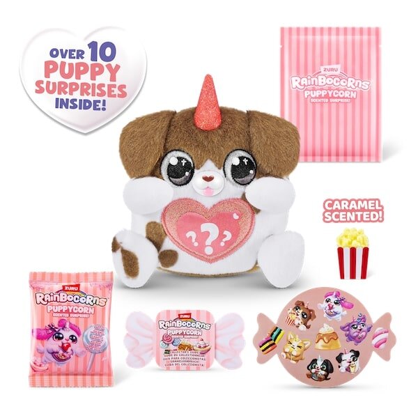 Rainbocorns Puppycorn Kokulu Sürpriz Mor Boynuz