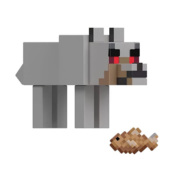 Minecraft Aksesuarlı Figürler Hostile Wolf HLB26