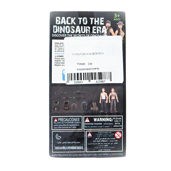 Figürlü Dinozor Savunma Seti 4