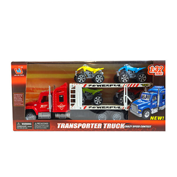 Renkli ATV Taşıyıcı 6628A Kırmızı