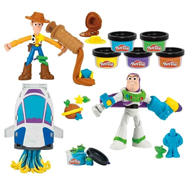Play Doh Toy Story Uzay Eserleri Oyun Hamuru Seti G2319