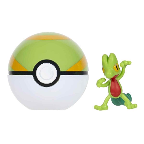 Pokemon CIip 'N' Go Figür S3 Treecko ve Nest Ball