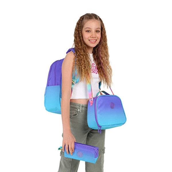 Kaukko Rainbow Mor Sırt Çantası