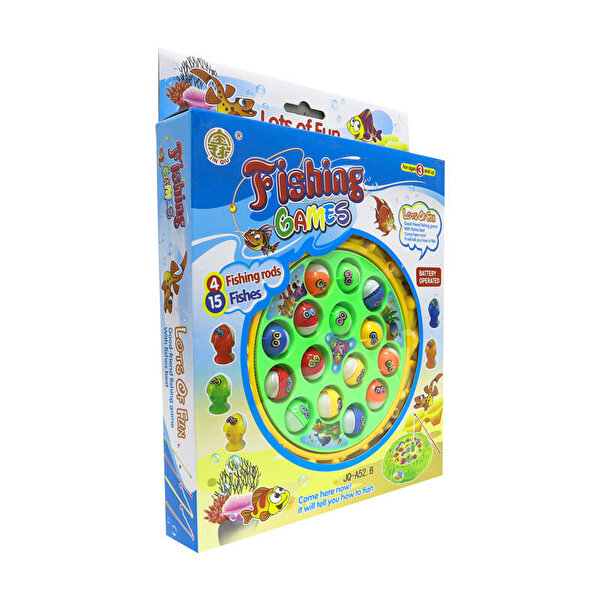 4 Oltalı Yeşil Balık Tutma Oyunu