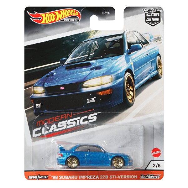 Hot Wheels Car Culture Arabalar Subaru WRX STI 22B GJP96