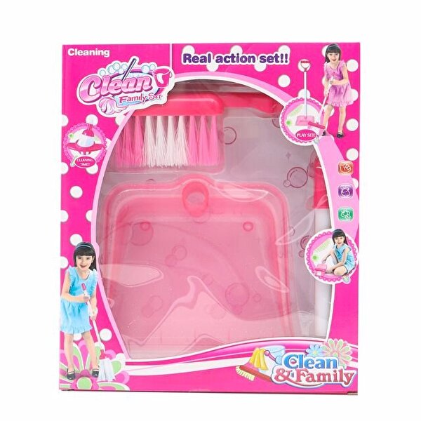 Pembe Kutulu Temizlik Seti