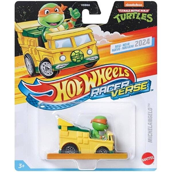 Hot Wheels RacerVerse Tekli Arabalar Michelangelo HRT28