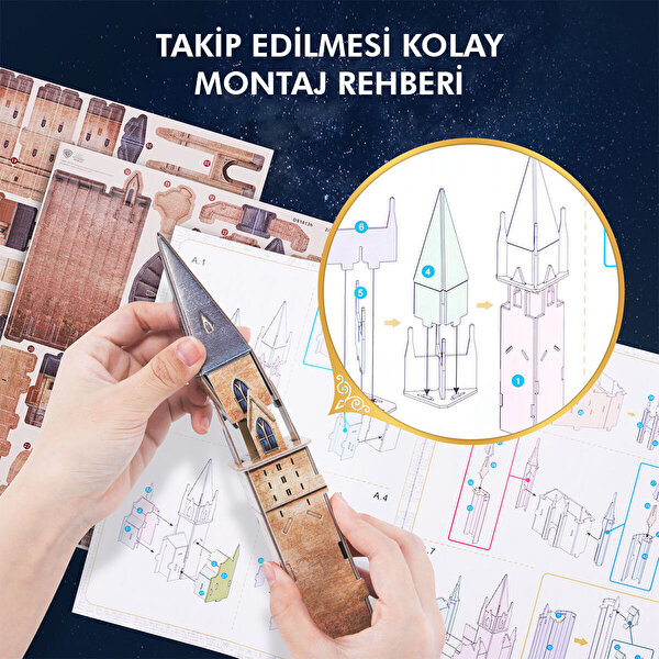 CubicFun Harry Potter 3 Boyutlu Hogwarts Puzzle