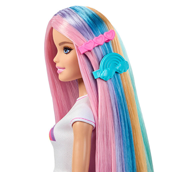 Barbie Gökkuşağı Saçlar Bebeği JJP07