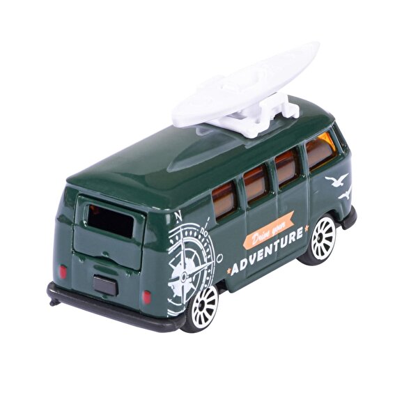 Majorette Volkswagen Premium Araba Volkswagen T1 Koyu Yeşil