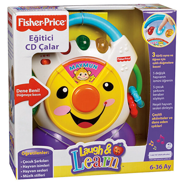 Fisher Price Eğitici Cd Çalar Türkçe