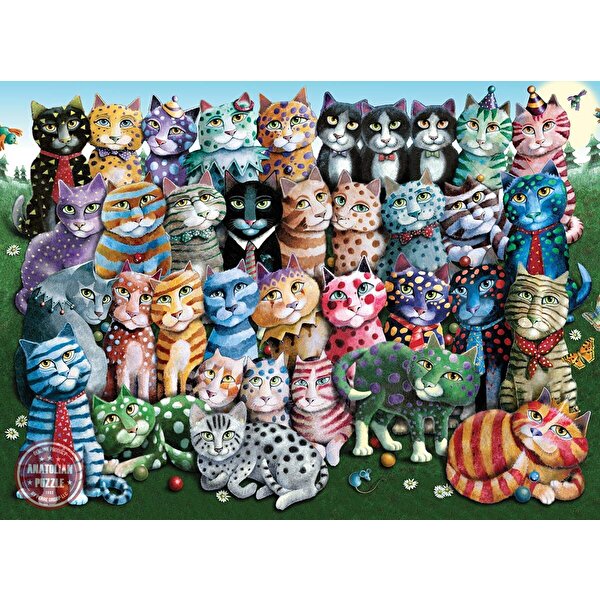 Anatolian 1000 Parça Puzzle Aile Toplantısı