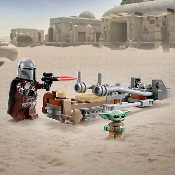 LEGO Star Wars Mandalorian ve Grogu’nun Hız Motoru 75436