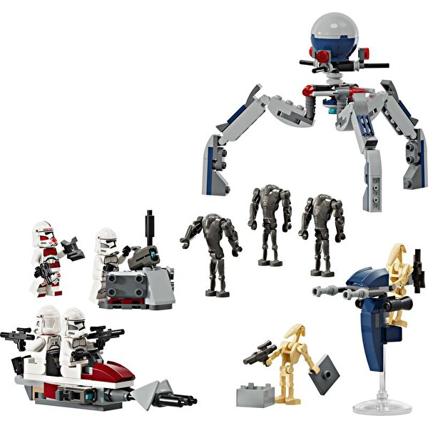 LEGO Star Wars Klon Trooper ve Savaş Droidi Savaş Paketi 75372