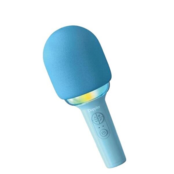 Doppler Rainbow Karaoke Mavi Mikrofon