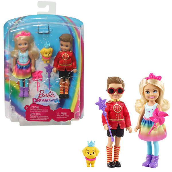 Barbie Dreamtopia Chelsea Ve Notto Bir Arada Oyun Seti