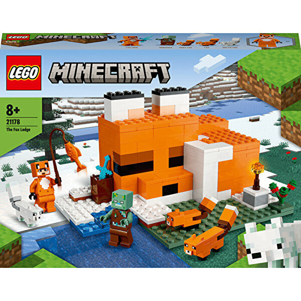 LEGO® Minecraft Tilki Kulübesi 21178