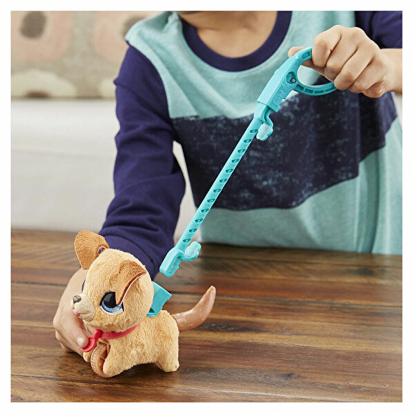 Yürüyen Minik Dostlarım Yavru Köpek Kırmızı Tasmalı E4765